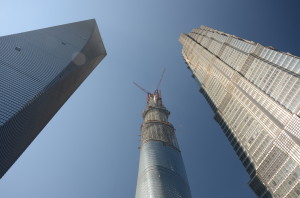 Die höchsten Häuser Shanghais